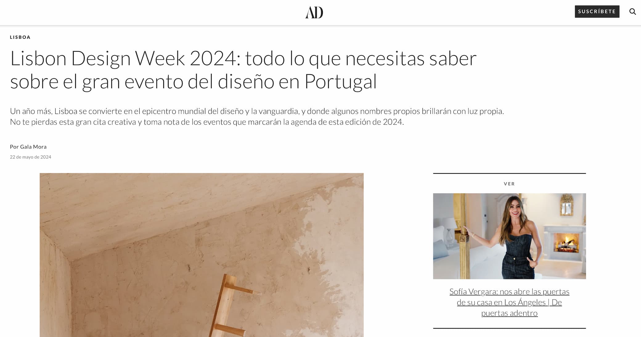ojo-gallery-ad-magazine-spain-lisbon-design-week-2024-article